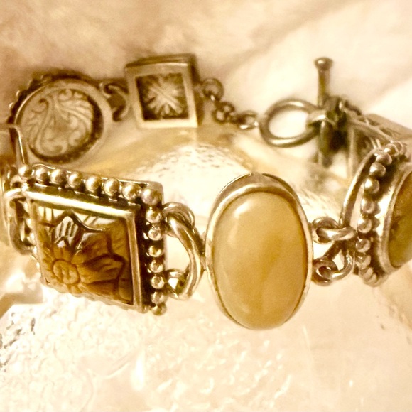 Vintage Whitney Kelly Elegant 925 sterling silver, with multi-stones. - Picture 5 of 11